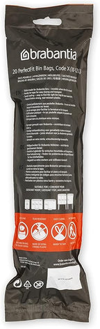 Brabantia PerfectFit Trash Bags Thick Plastic Trash Can Liners - Image 3