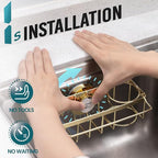 TAILI 4-in-1 Sponge Holder for Kitchen Sink - Image 2