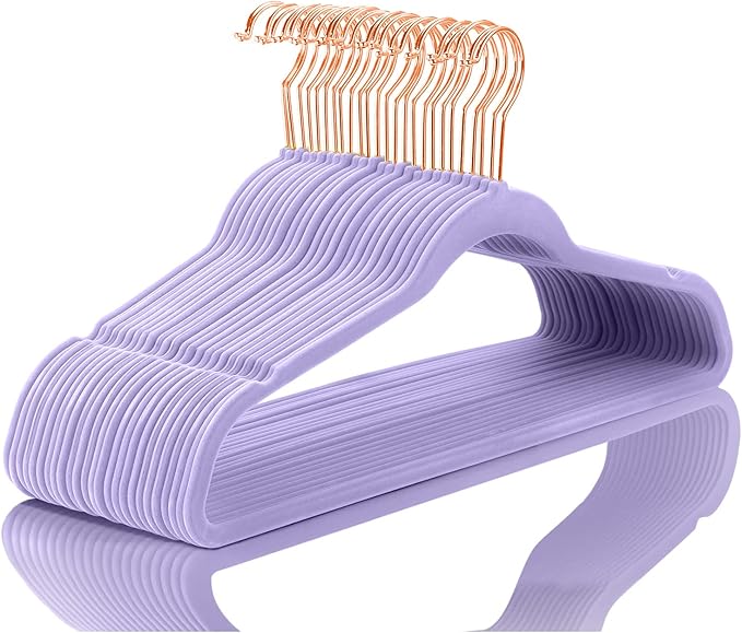 MIZGI Premium Velvet Hangers Heavy Duty by MIZGI