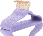 MIZGI Premium Velvet Hangers Heavy Duty by MIZGI