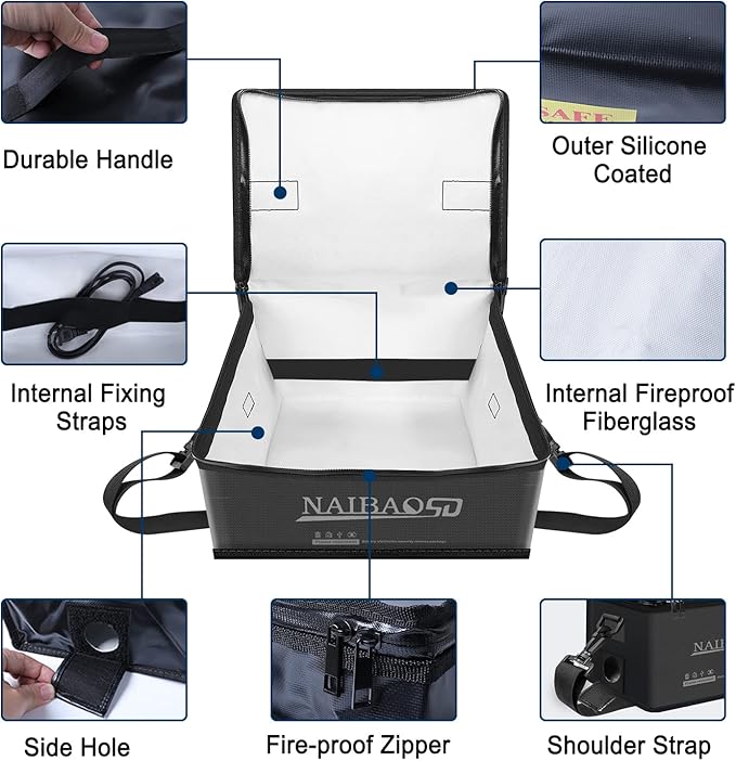 Fireproof Explosionproof Lipo Battery Bag - Image 5