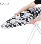 Ironing Board Cover and Pad Standard Size 15" x 54", 3 Pairs of Hook and Loop - Image 5