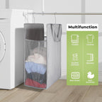 FENTEC Fentec Hanging Laundry Hamper, Hanging Laundry Basket, Slim Laundry - Image 5