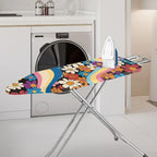 Daisy Stripe Printed Ironing Board Cover, Lightweight Breathable Ironing Board - Image 2