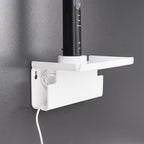 Acrylic Electric Toothbrush Holder Wall Mounted, Electric Toothbrush Cord by LUEXBOX