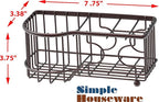 Simple Houseware Multi-Functional 6 Slots Toothbrush Holder - Image 5