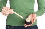 Redecker German-Made Horse Hair Bristle Dish Brush, Soft All-Purpose Scrubber - Image 3