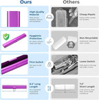 Aluminum Toothbrush Travel Case, Portable Travel Toothbrush Holder, Durable - Image 3