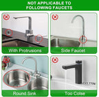 Sink Splash Guard, 5°Slope Silicone Draining Mat - Image 5