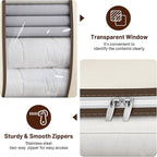 SLEEPING LAMB 170L Huge Blanket Storage Bag, Sturdy Oxford Fabric Comforter - Image 6