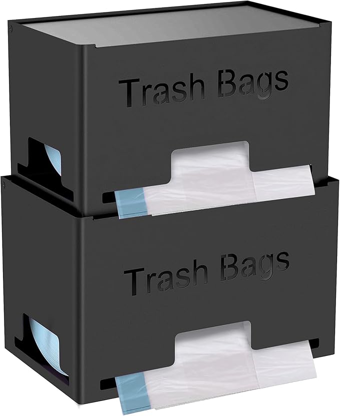 2-Pack Trash Bag Holder Dispenser by Unknown
