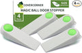 Door Stoppers for Bottom of Door, Rubber Door Stopper Wedges, Door Holders for by COVERCORNER