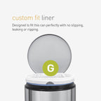 simplehuman Code G, Dispenser Pack Custom Fit Liners, Drawstring Trash Bags - Image 4
