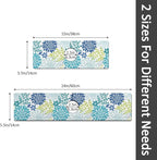 15" X 5.5" Kitchen Sink Splash Guard Faucet Mat Floral Super Absorbent Fast - Image 2