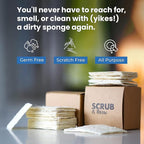 Scrub & Throw Scrub Sponges, Eco-Friendly, All-Purpose Household Natural Loofah - Image 5
