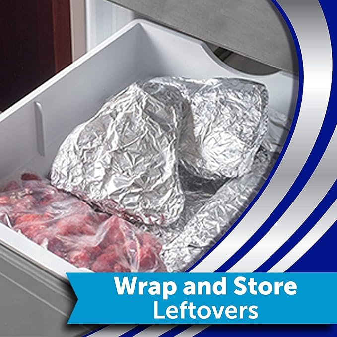 Reynolds Wrap Aluminum Foil, Heavy Duty, 50 sq ft - Image 2