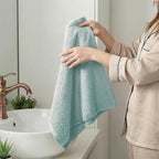 REDKISS 4Pack Luxury Hand Towels, 16x32 Inch 450 GSM 100% Turkish Cotton - Image 7