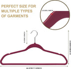 Quality Hangers 50 Pack Slim Plastic Hangers - Image 4
