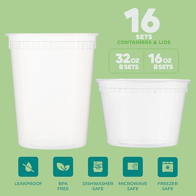 JoyServe Deli Food Containers - Image 2