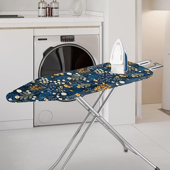 Retro Floral Print Ironing Board Cover Home Decor Accessories Iron Board Pad - Image 2
