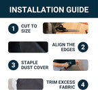 House2Home Box Spring Dust Cover - Image 5