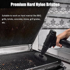 Drill Brush Attachment Set, 7 Pack 1/4in Power Scrubber Brush + Extend Long Rod - Image 3