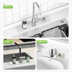 15.8" x 4" Stone Faucet Mat for Kitchen Sink, Quick Drying Diatomite Sink Tray - Image 8