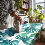 Tropical Leaf Ironing Board Cover Stretch Fabric - Image 7