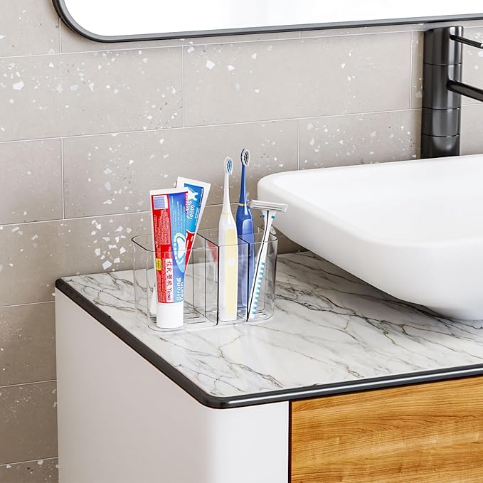 Electric Toothbrush Holder for Bathroom Countertop and Wall Mounted - Image 8