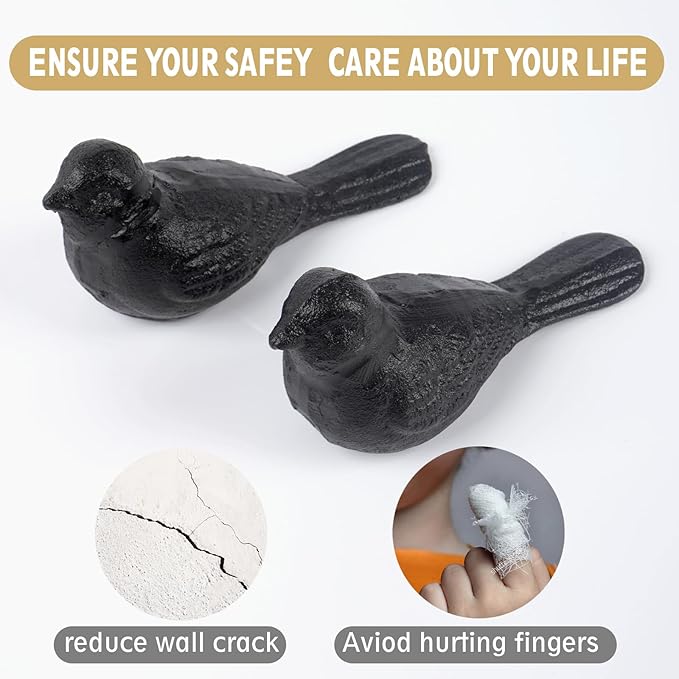 Notakia Cast Iron Heavy Duty Door Stopper - Image 6