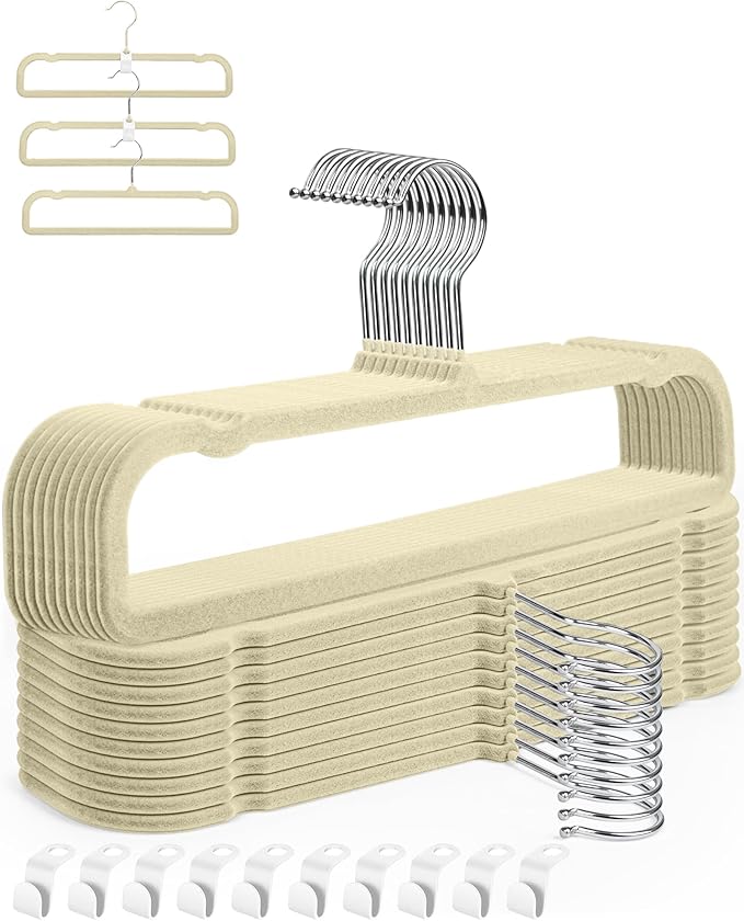 Velvet Hangers Non Slip by WJWSKI