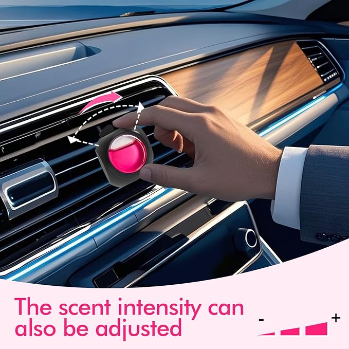 Car Air Freshener Vent Clips, 12 Pack, Provides Long-Lasting Scent, Car - Image 3