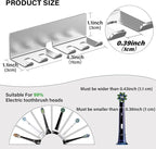 Electric Toothbrush Head Holder, Toothbrush Holders Wall Mounted, Electric - Image 7