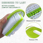 Carpet and Upholstery Cleaning Brush, Stiff Bristle Carpet Detailing Scrubber - Image 4