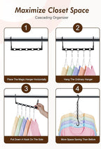 HOUSE DAY Closet Organizers and Storage 12 Pack, College Dorm Room Essentials - Image 3