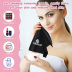 Shimeyao 20 Pack Makeup Towels Black Makeup Washcloths - Image 5
