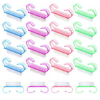20 PCS Nail Brush for Cleaning Fingernails, Nylon Nail Cleaning Brush, Small by Unknown