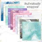 Sinmoe 20 Pcs Microfiber Cleaning Cloth Cute Marble Design Microfiber Cloth - Image 5
