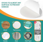 Door Stoppers Wall Protector, Shock Absorbent Door Knobs Wall Protectors to - Image 5