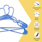 Lifemaster Plastic Clothes Hangers – Heavy Duty Hanger Set, - Image 4