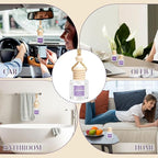 AROIC Car Air Freshener Diffuser Set, 6 Pack Lavender Natural Slow-Release - Image 8