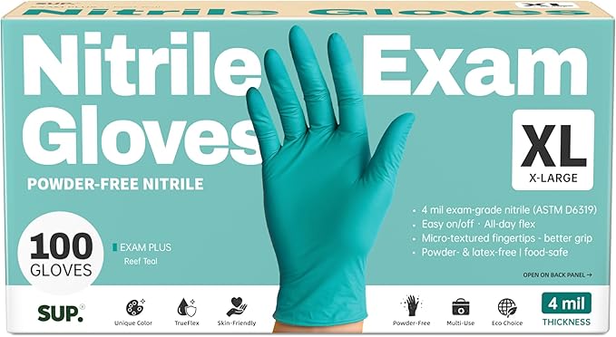 SUP Powder-Free Nitrile Gloves by SUP