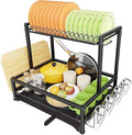 Simple Trending Dish Drying Rack, 2-Tier Dish Rack by SimpleTrending