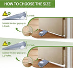 Door Stoppers for Bottom of Door, Rubber Door Stopper Wedges, Door Holders for - Image 5