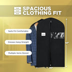 Garment Bags for Hanging Clothes 3-Pack - Image 3