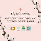 Organyc Hospital Postpartum Pads, 100% Certified Organic Cotton Inside and Out - Image 7