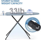 KINGBOARD Foldable Ironing Board Full Size, Iron and Ironing Board Set Standard - Image 4