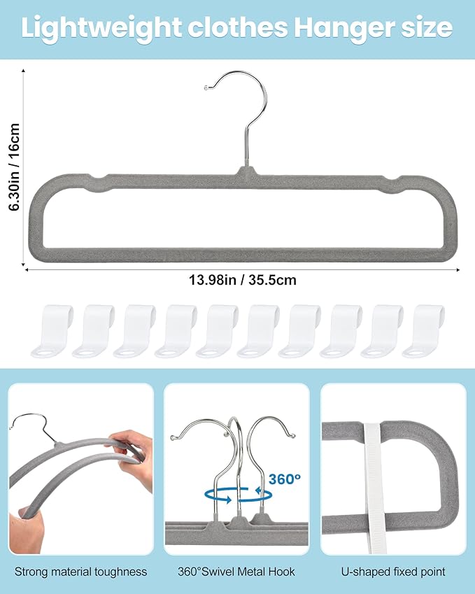Velvet Hangers Non Slip - Image 3