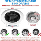 zaa Kitchen Sink Drain Strainer - Image 4