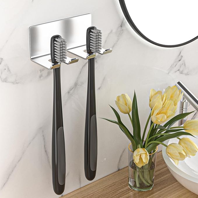 Electric Toothbrush Head Holder, Toothbrush Holders Wall Mounted, Electric - Image 3